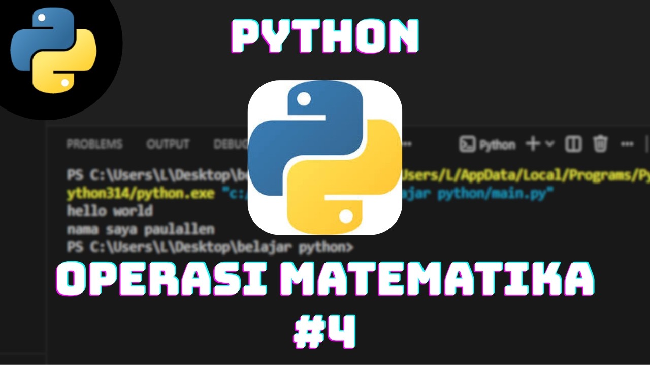 operasi matematika di python