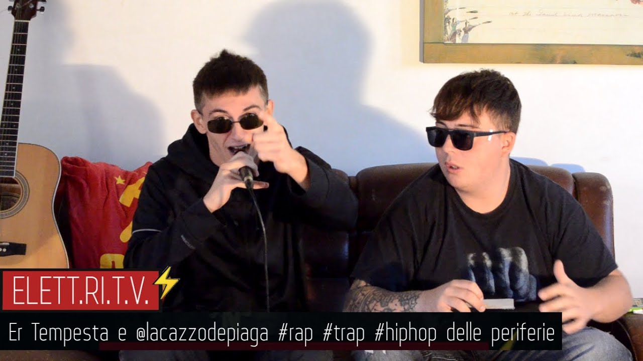 Er Tempesta e @lacazzodepiaga #rap #trap #hiphop delle periferie - parte 1