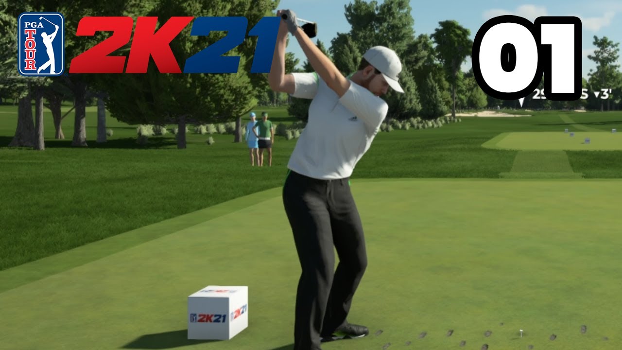 🏌️&zwj; PGA TOUR 2K21 ⛳  - D&eacute;but de carri&egrave;re compliqu&eacute; - 01