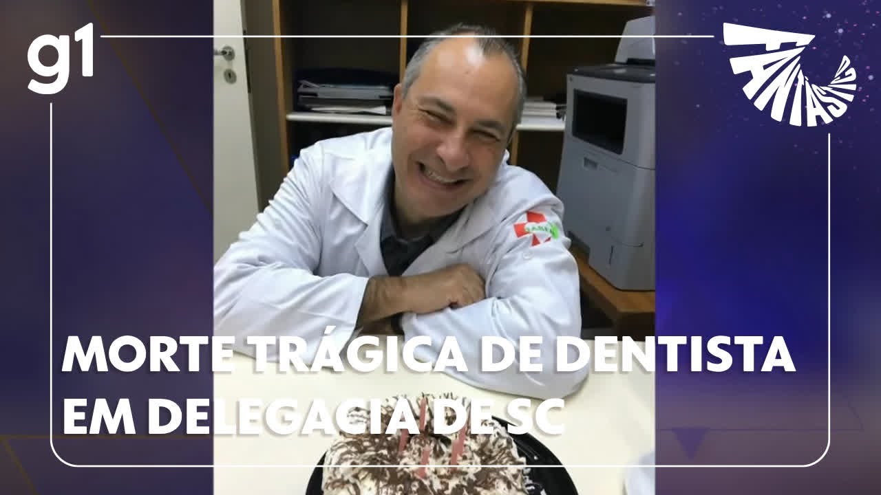 Fantástico: Morte trágica de um dentista em uma delegacia de Santa Catarina