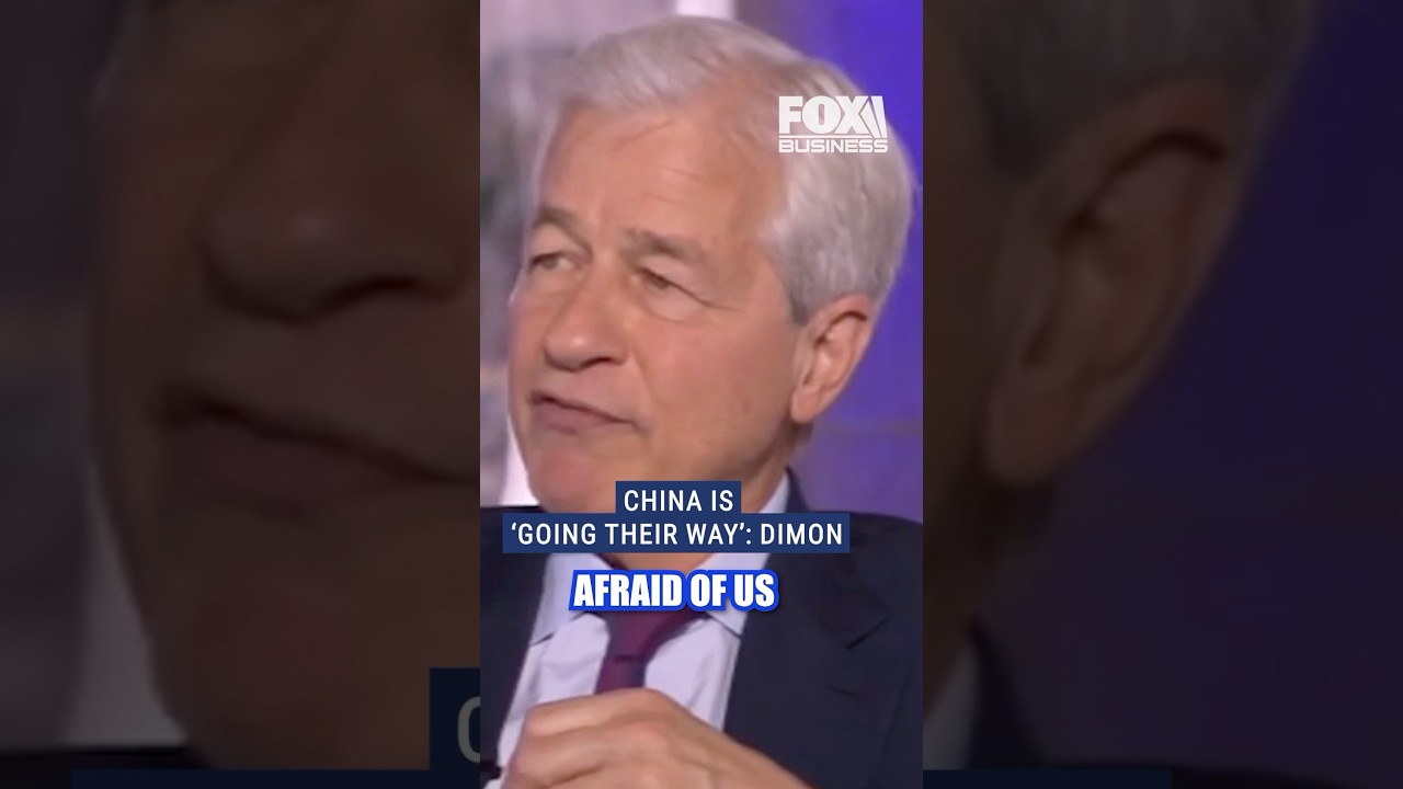 Chase CEO says he&rsquo;s not afraid of China, he&rsquo;s afraid of this #shorts #china #usa