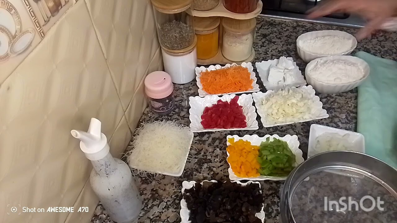 بسطيلة 🥘بعجينة المسمن و الحشوة 😋بالدجاج و الخضر بمذاق السمك 🐟🐟🐟🐟🐟🐟
