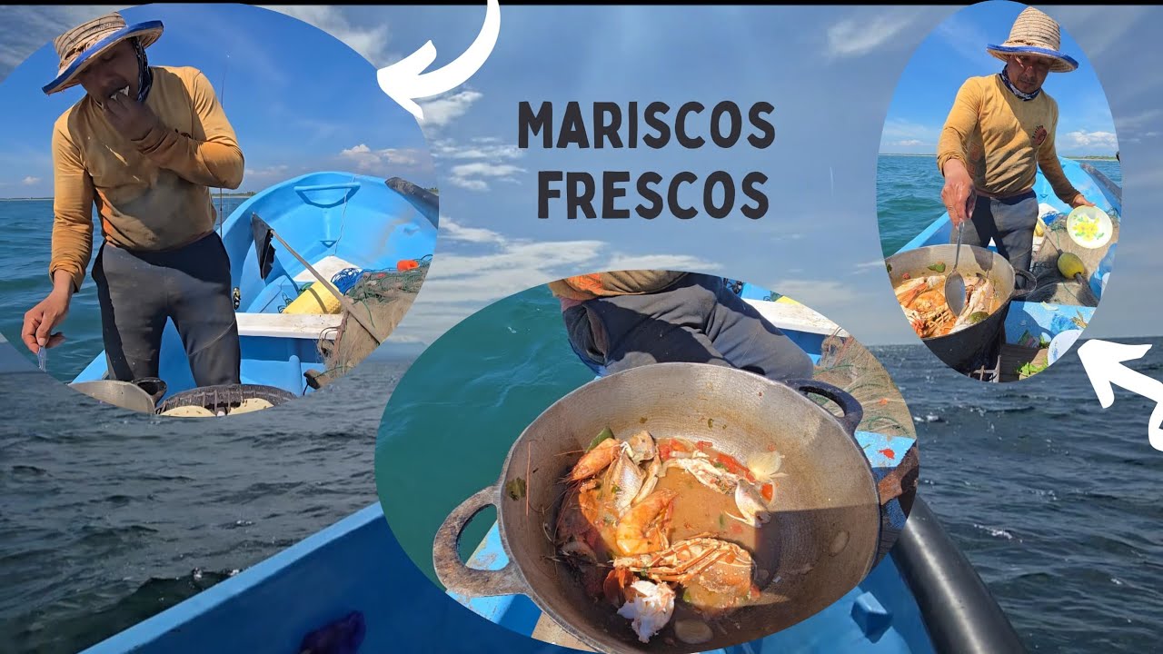 La Mejor Sopa de Mariscos Hecha en Alta Mar Del Mar a la Olla