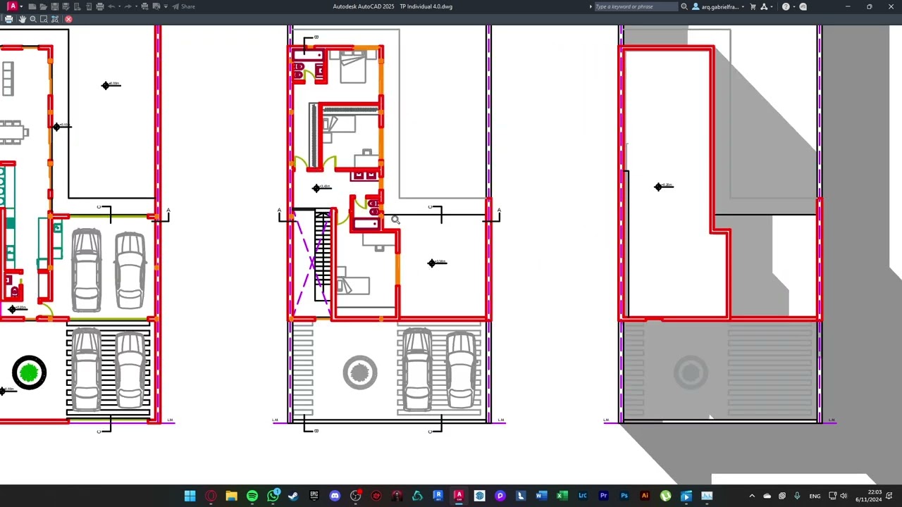 Layout Autocad