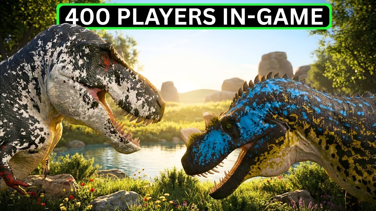 I Watched 400 Players Simulate a Dinosaur Ecosystem on The Isle (Brutal)