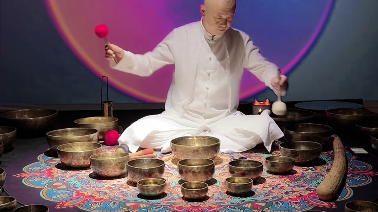 Healing Soundscape with Tibetan Singing Bowls#singingbowl#meditationmusic#soundbathssleep