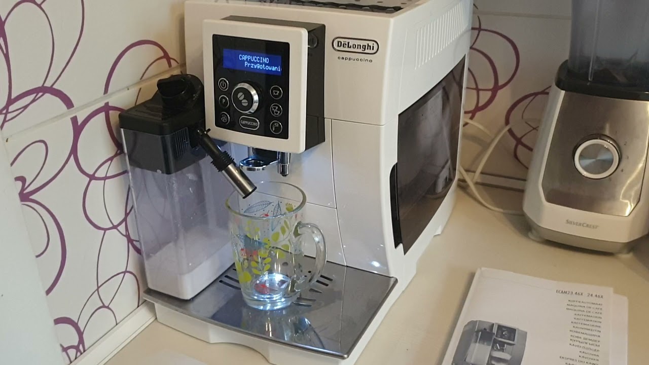 Delonghi ECAM23.46X_24.46X spienianie mleka, recenzja po 11.000 kaw
