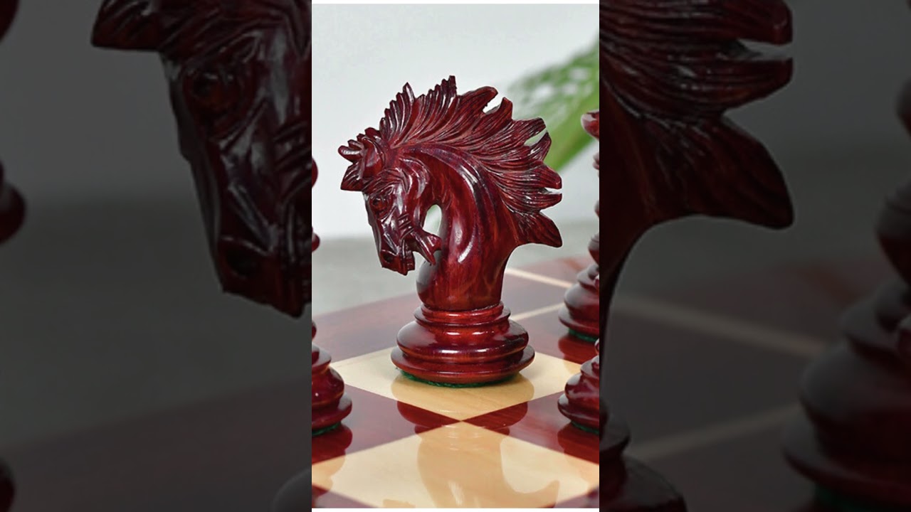 Handcrafted Luxury Wooden Chess Pieces | Premium Artisan Sets by Indian Chess Company