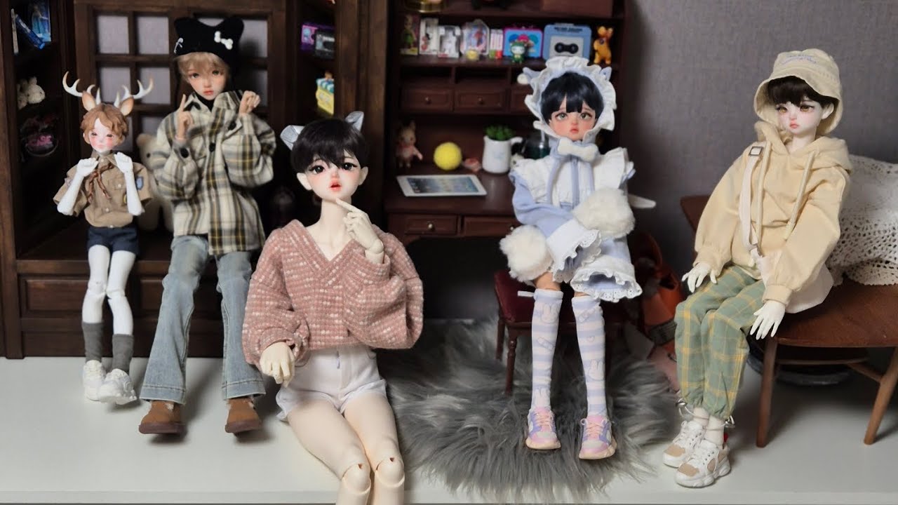 인형 한번에 구경하기!(bjd/구체관절인형)
