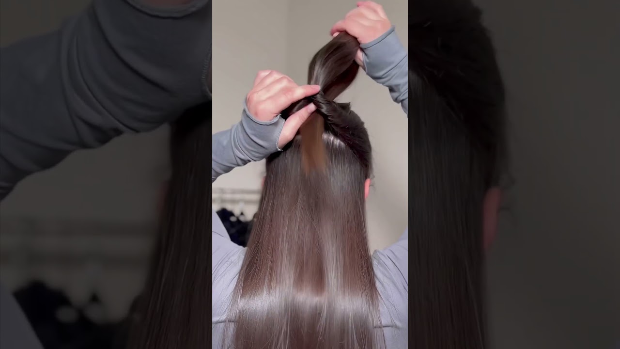 the pearl claw clip 💅 #clawclip #clawcliphairstyles #cutehairstyles
