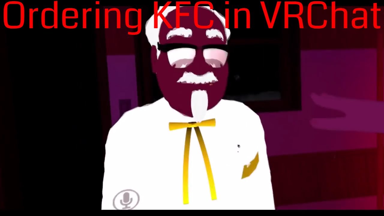 ResPlays VRChat: Ordering KFC in Bar Zero