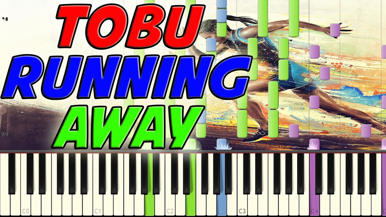 TOBU & Marcus Mouya - Running Away piano cover on synthesia