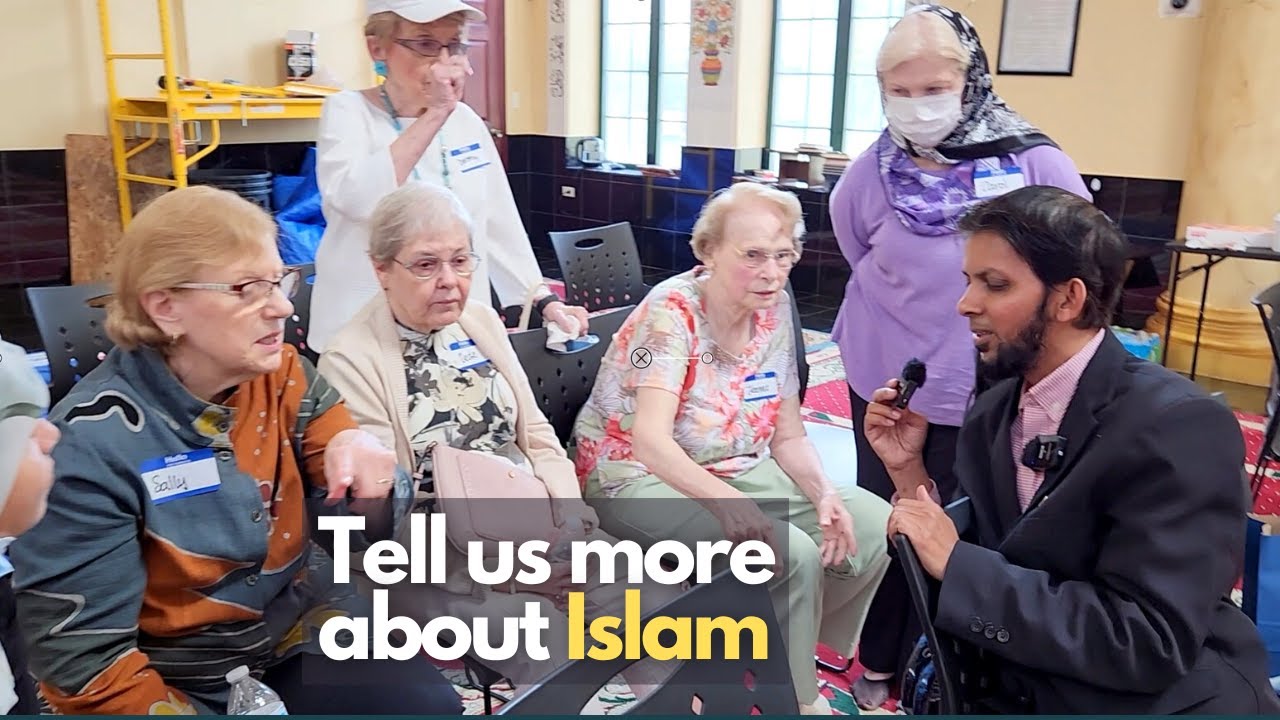 ‘Can we ask More Questions about Islam’ – Seniors surround a Muslim Speaker