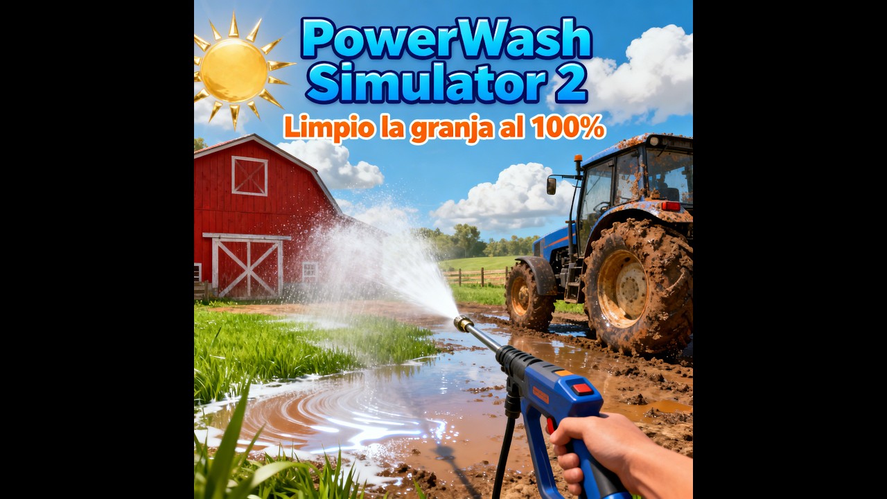 Limpio la granja al 100% 🌿 PowerWash Simulator 2 #16