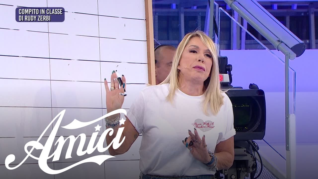 Amici 24 - Anna Pettinelli e Rudy Zerbi di nuovo a confronto
