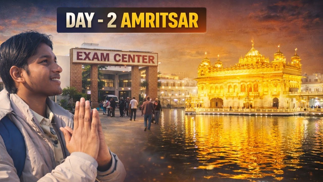 DAY - 2 AMRITSAR ❣️😜 CELEBRATION NEW YEAR 2026🎉🎉#amritsar #goldentemple #daljeet VLOG