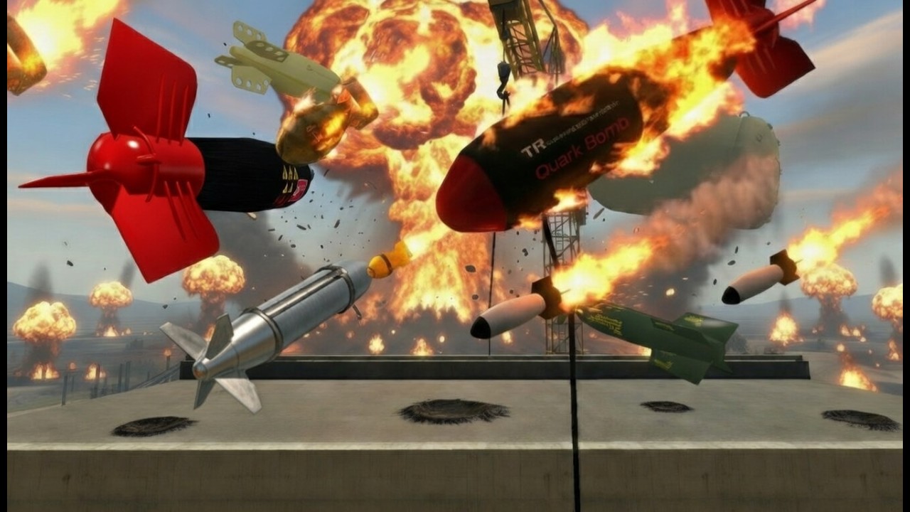 Testing the Strongest Nuclear Bombs on a | GMod Disaster