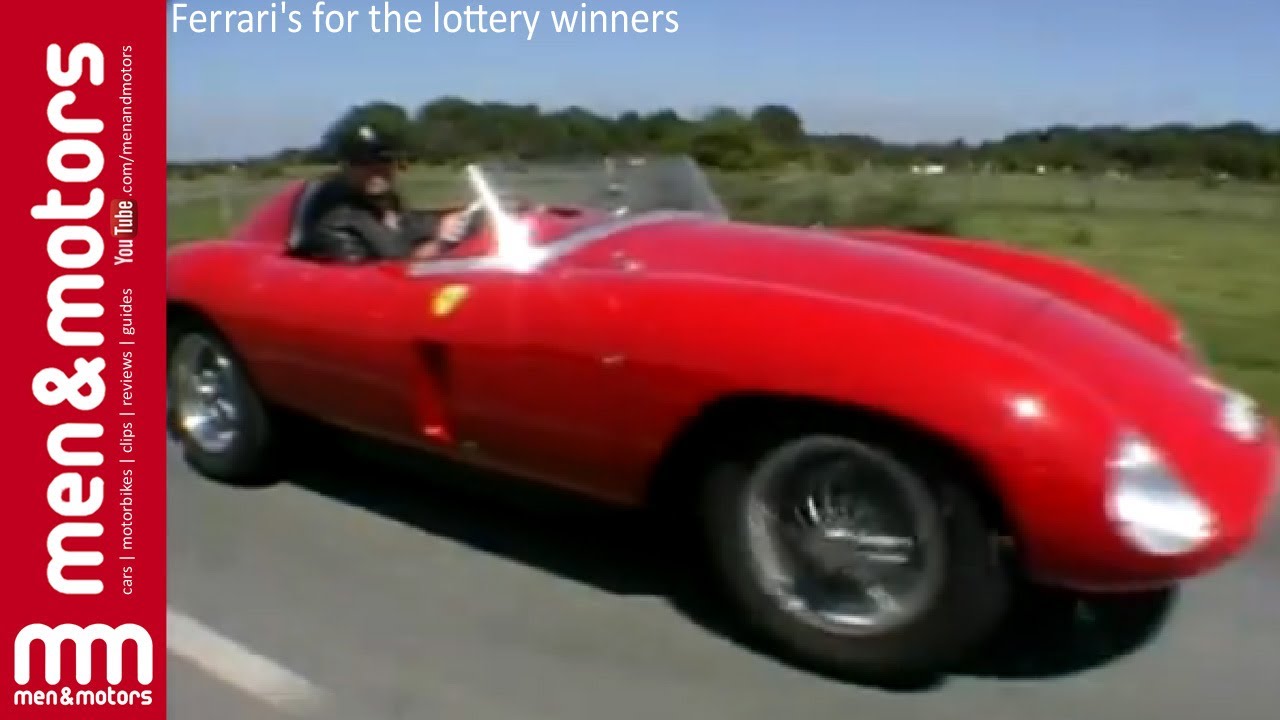 Ferrari's for the lottery winners