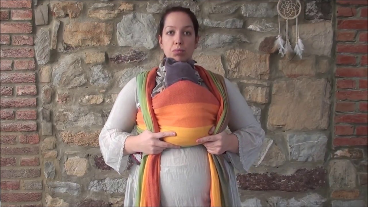 [2] Écharpe tissée - Enveloppé croisé pans déployés et non déployés (apd 3/4m)