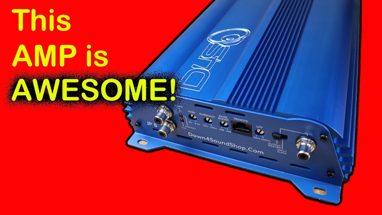 700 watt Car Amplifier:  JP8 Amplifier from Down4Sound