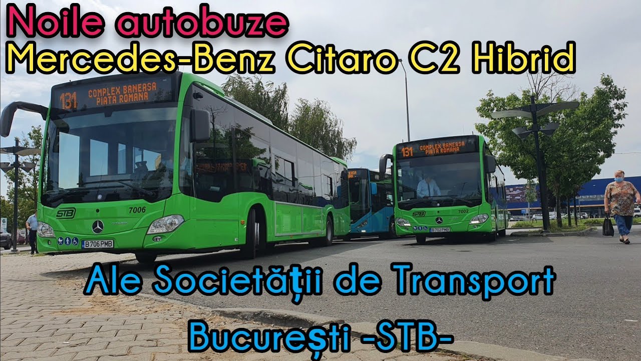 (COLAJ) Mercedes-Benz Citaro C2 Hibrid- Bucharest ,Romania