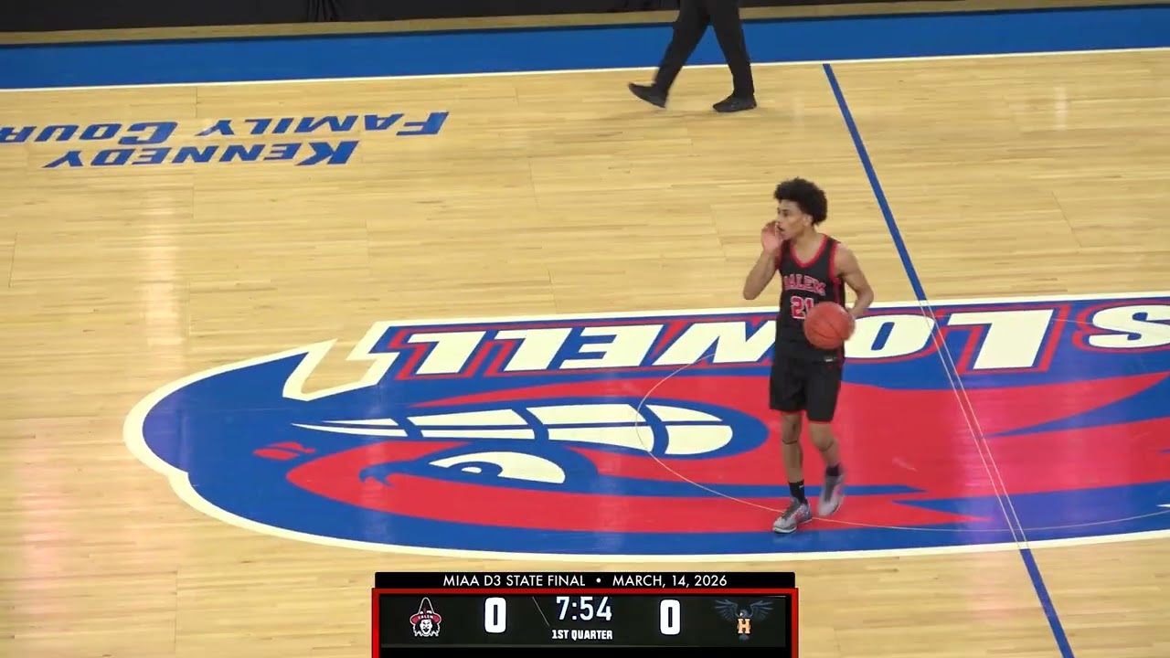 Salem High Boys Basketball vs Hanover - March 14, 2026 - MIAA D3 State Championship