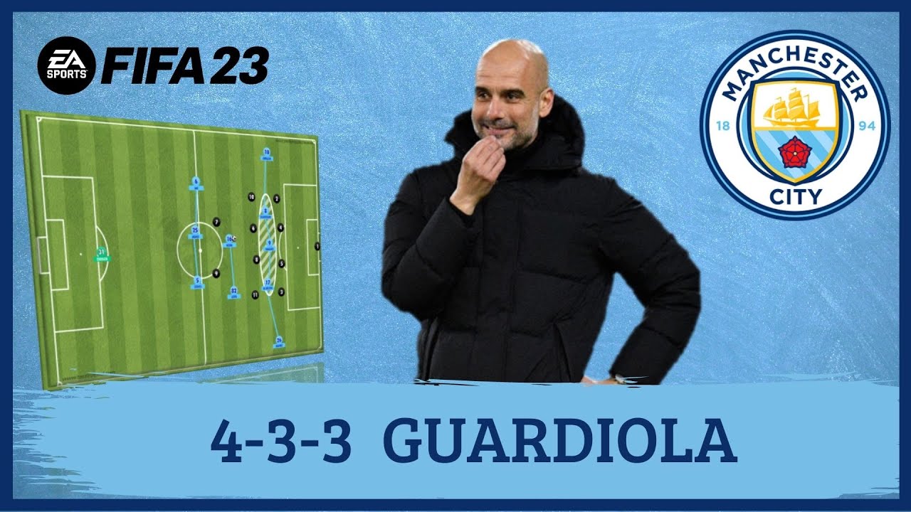 Pep Guardiola 4-3-3 Manchester City FIFA 23 |Tácticas|