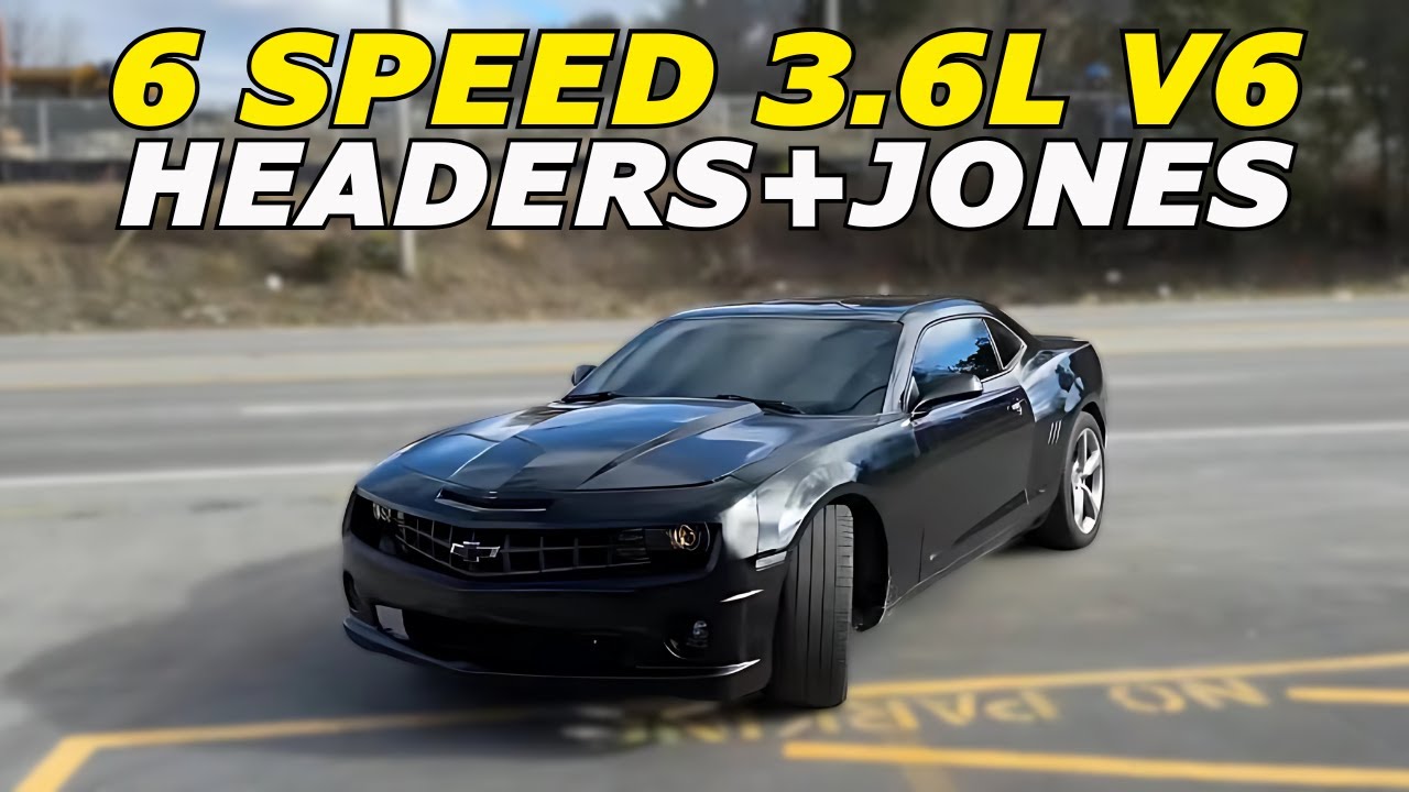 2011 Chevy Camaro RS V6 Exhaust Sound w/ Headers & Jones Mufflers!