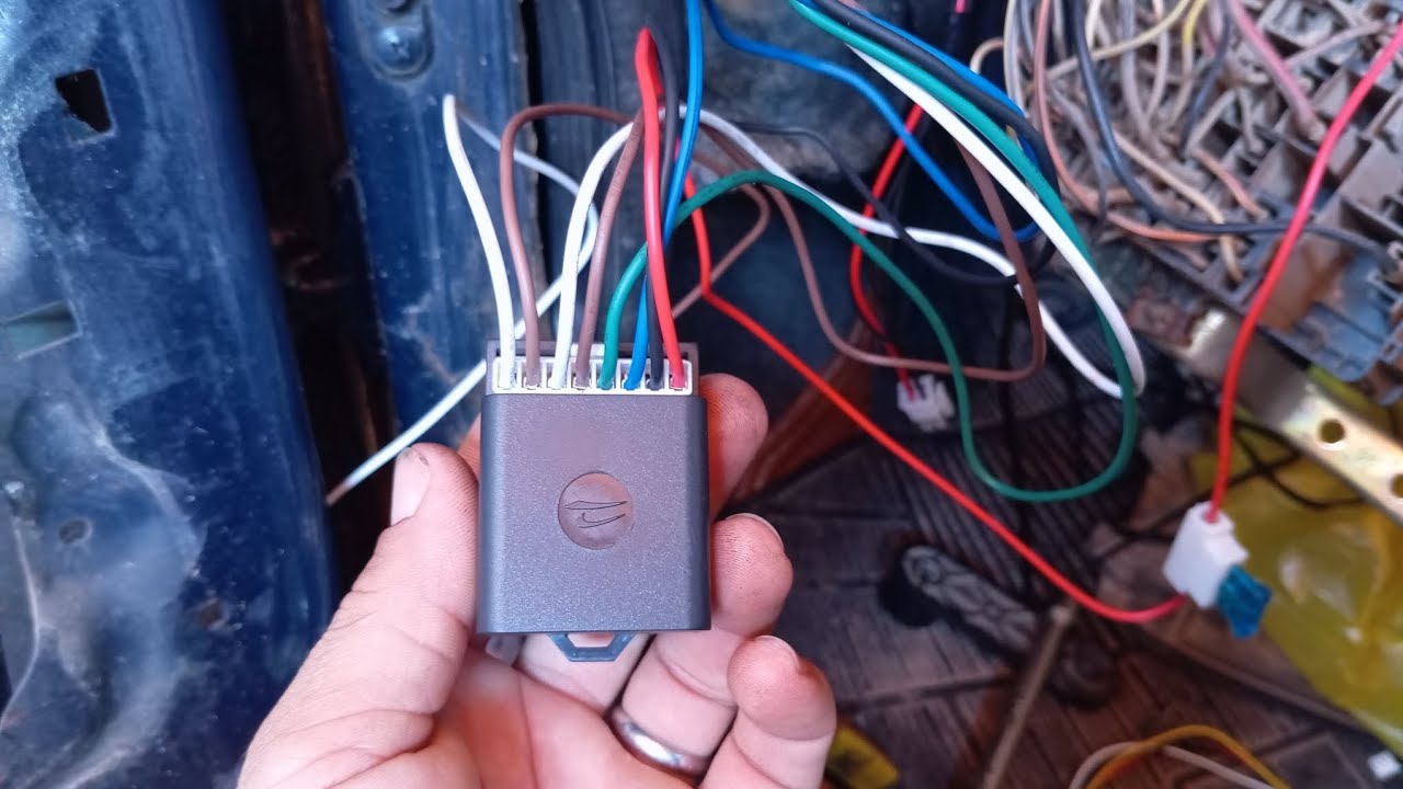 como instalar central de trava