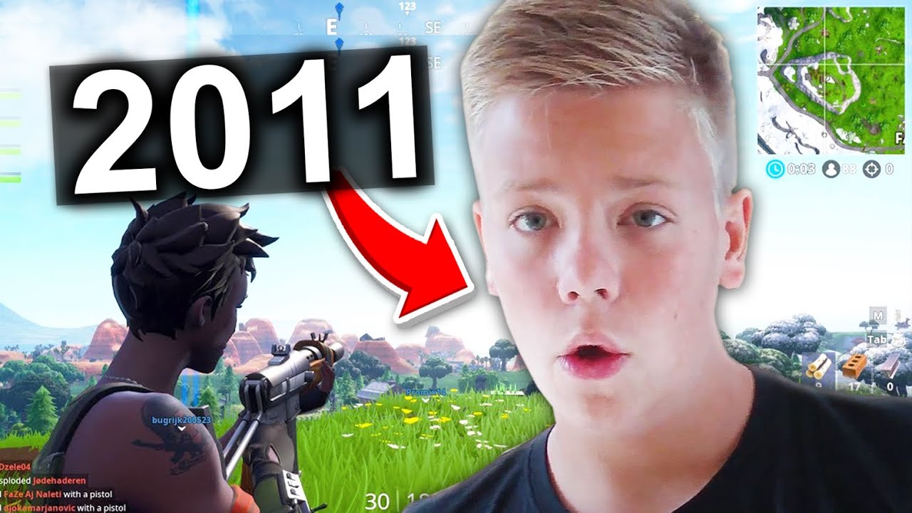 Mein ERSTES Fortnite Video 😂 zu PEINLICH