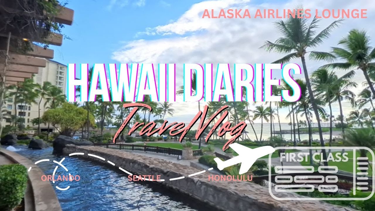 Hawaii Diaries Ep. 1 ✈️ Delta First Class to Seattle + Hawaiian Airlines First Class to Honolulu