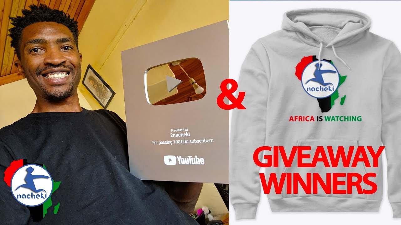 Youtube Finally Sends 2nacheki 100K Silver Button & Giveaway Winners