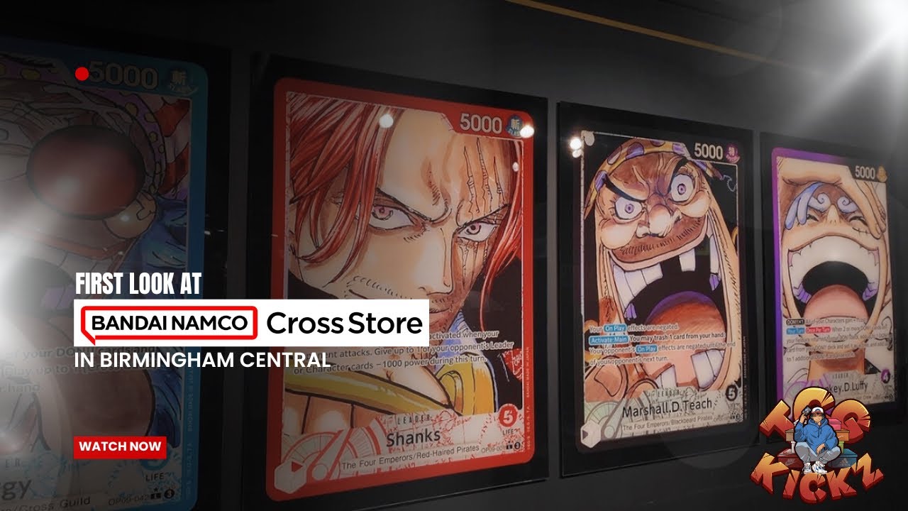 VIP LAUNCH BANDAI NAMCO STORE BIRMINGHAM - OPTCG