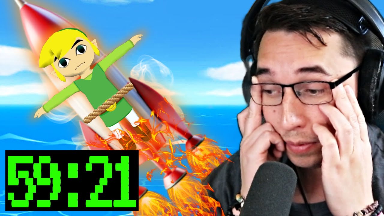 Прохождение Zelda Wind Waker Speed ​​сломало мне мозг в реальном времени.. (РЕАКЦИЯ)