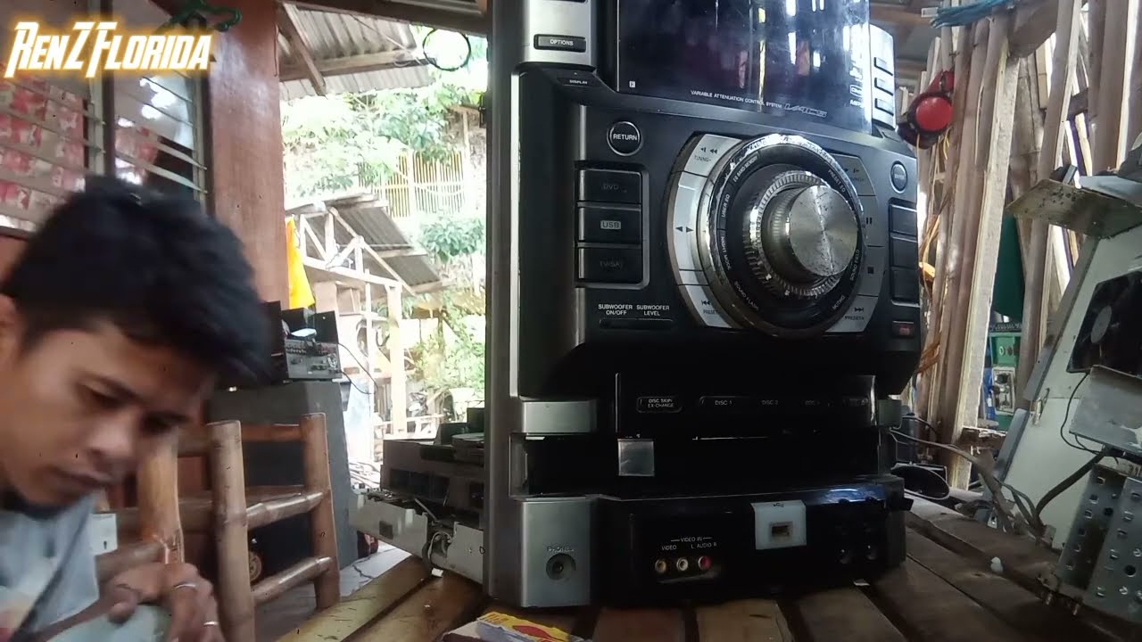 sony component eject back to standby power(HCD-GN1300D)