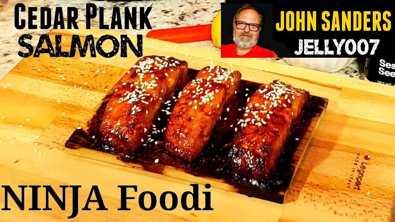 CEDAR PLANK SALMON Ninja Foodi perfectly cooked w/ Instant Pot RICE