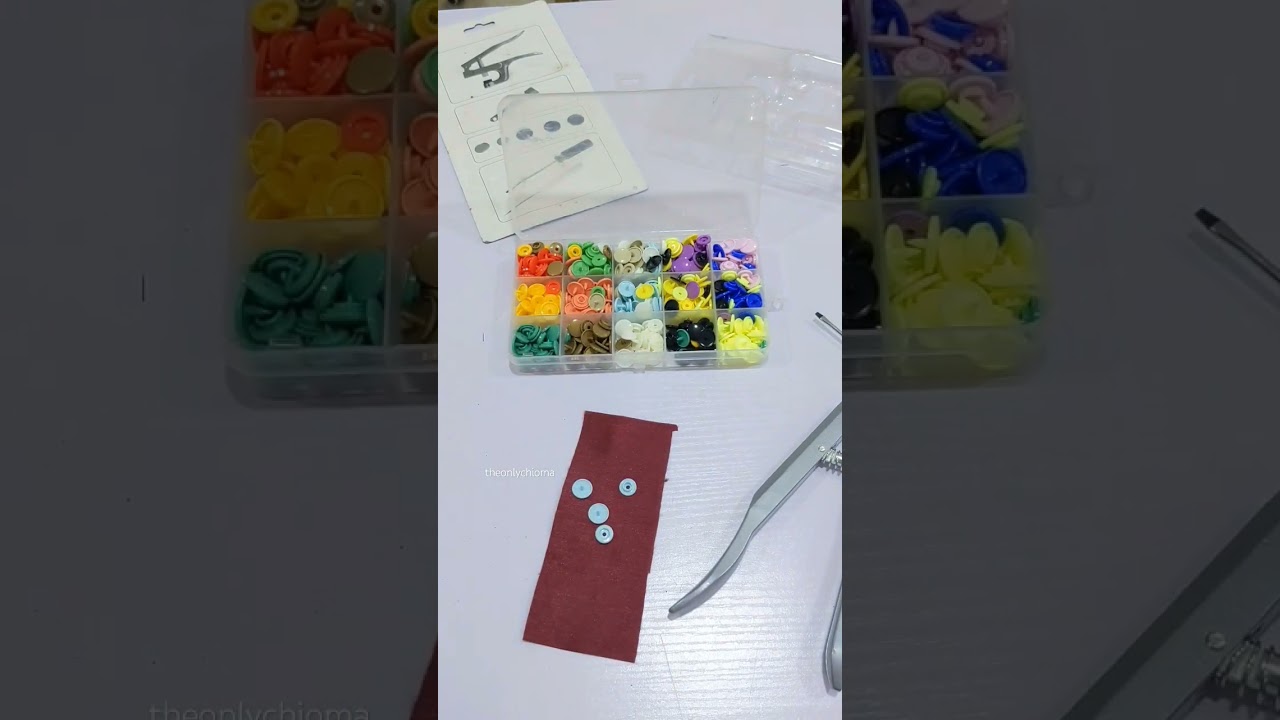 How to Use the Press Button / Plastic Fastener/Plier 