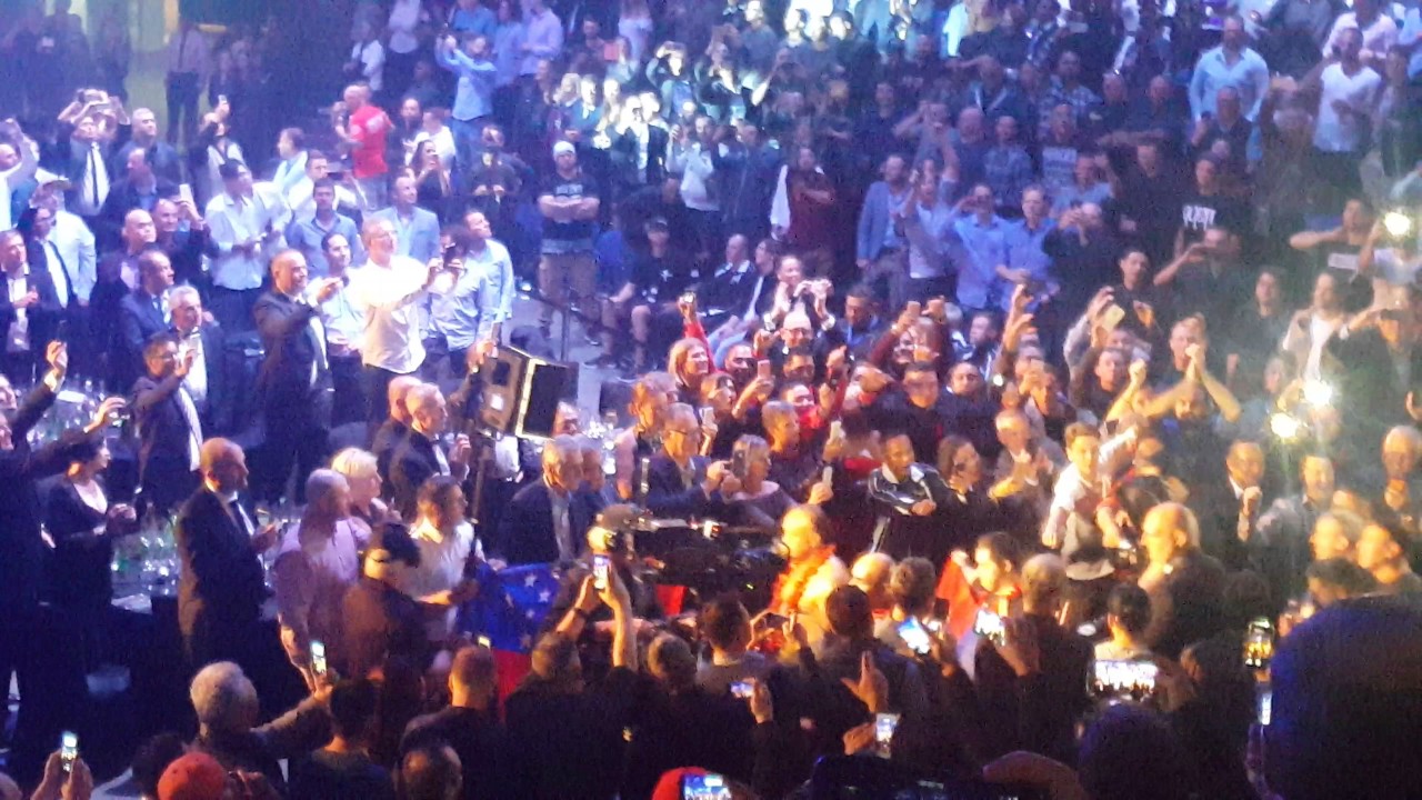 Joseph Parker Entrance