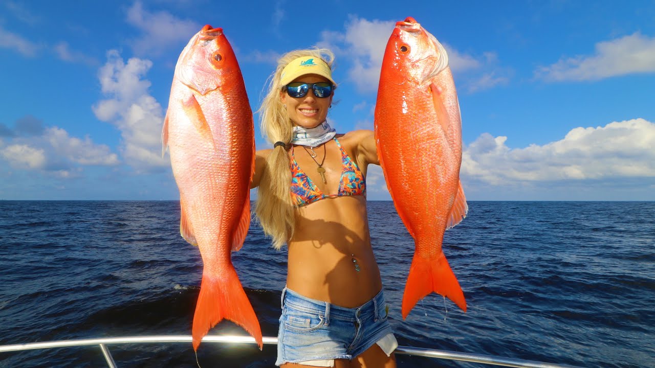 GIANT Deep Water SNAPPER LIMITS- Catch and Cook! Stuart Florida Fishing