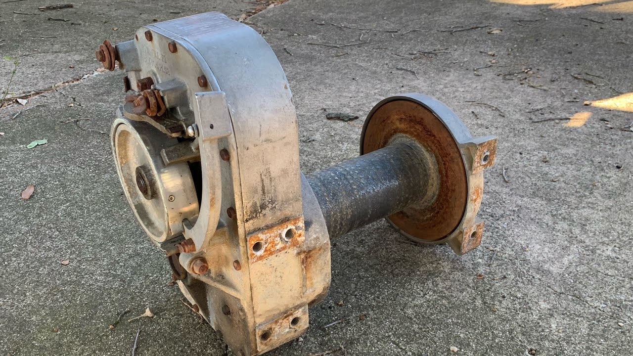 VINTAGE WARN/BELLVIEW ELECTRIC WINCH | Before the 8274