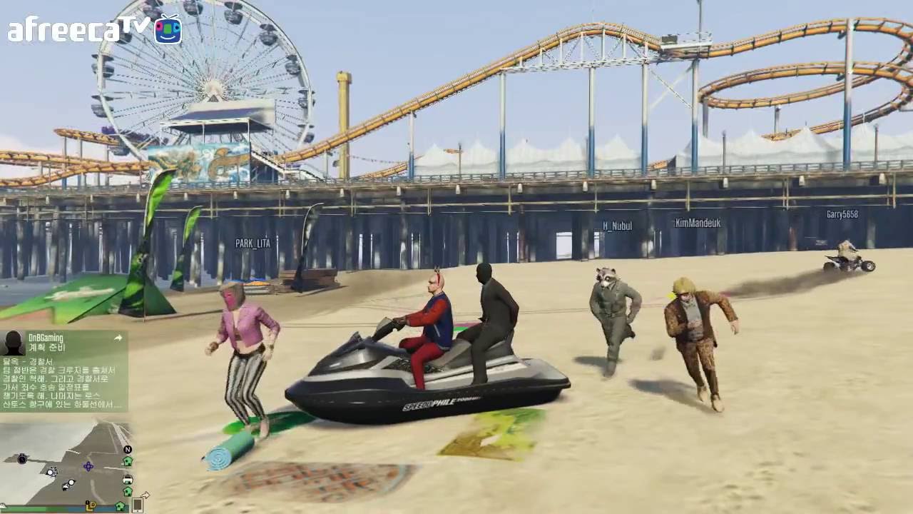[핑맨] 늪지대에 BJ악어가 없으면 안되는 이유 [ GTA5 통제불가 늪지대 7남매 ] 악어의 중요성