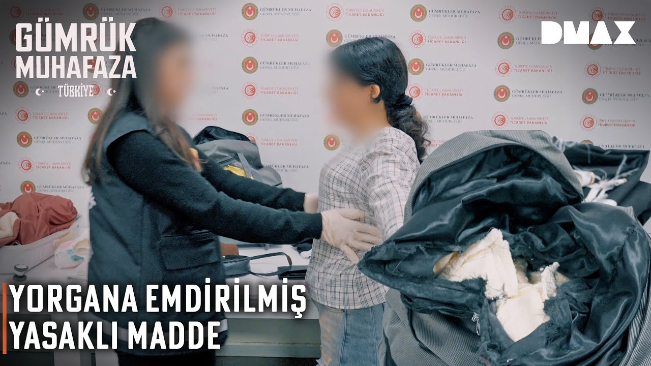 Yorgana Emdirilmiş Yasaklı Madde Yakalandı | Gümrük Muhafaza Türkiye