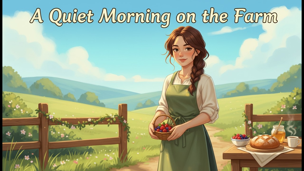 A Quiet Morning on the Farm I Ghibli-Style Cozy ASMR