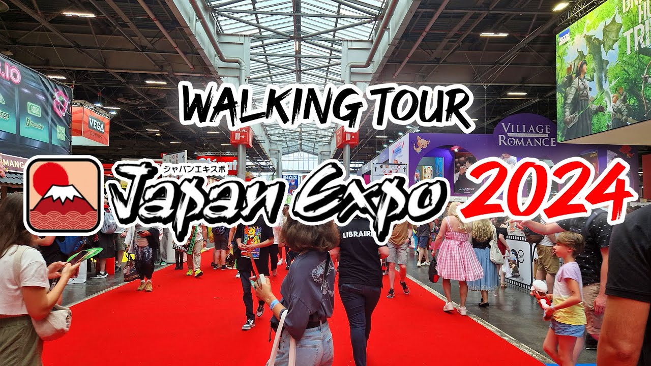 Visite complète de Japan Expo 2024 - Walking tour