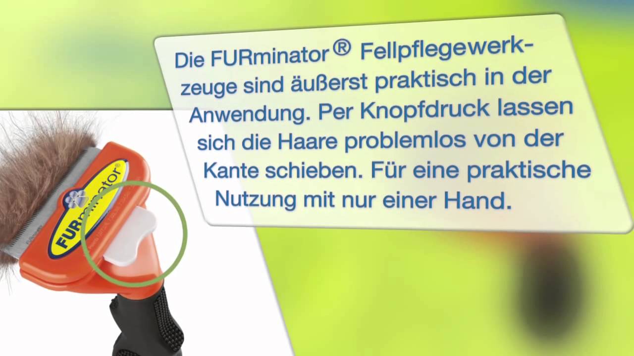 FURminator&reg; Fellpflege f&uuml;r Hunde, Katzen, Kleintiere und Pferde