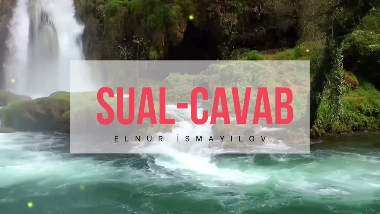 Sual-cavab. Elnur İsmayılov 