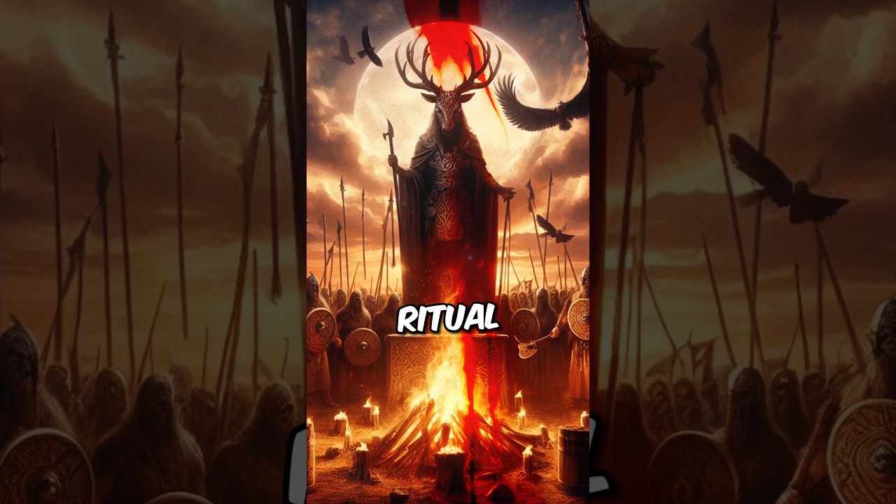 The terrifying bloody pagan ritual of the Vikings that you have never heard of before. #history