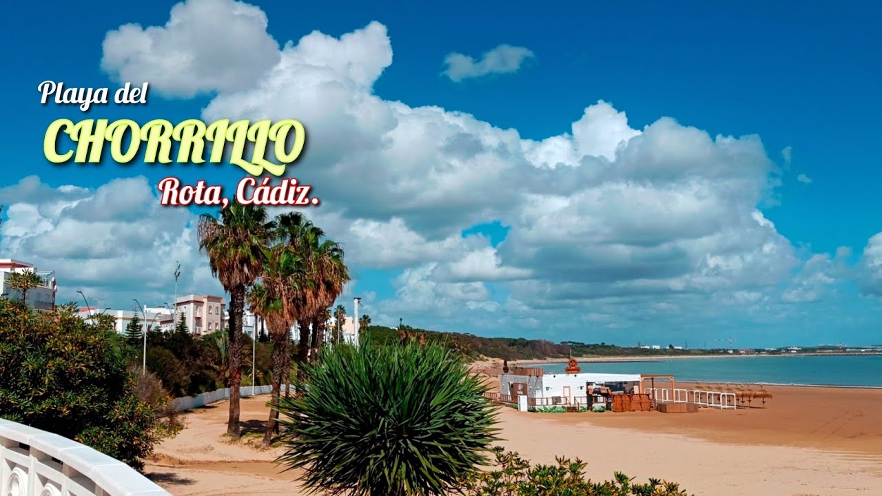 Playa del ROMPIDILLO - CHORRILLO #beach  1 ABRIL 2024 #praia #strand #playa ROTA, UN BALC&Oacute;N AL MAR