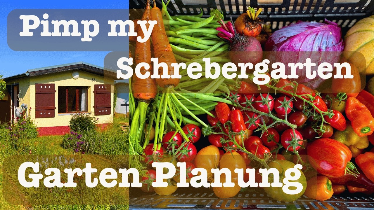 🍃 So planst du den perfekten Selbstversorger Garten 🥕🥬 Pimp my Schrebergarten 🐞🐛