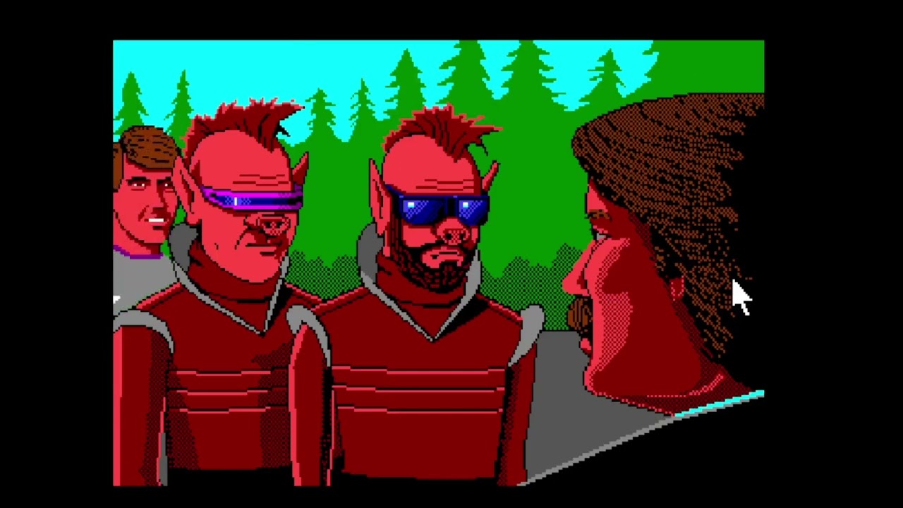 (Ending) Space Quest III - Amiga